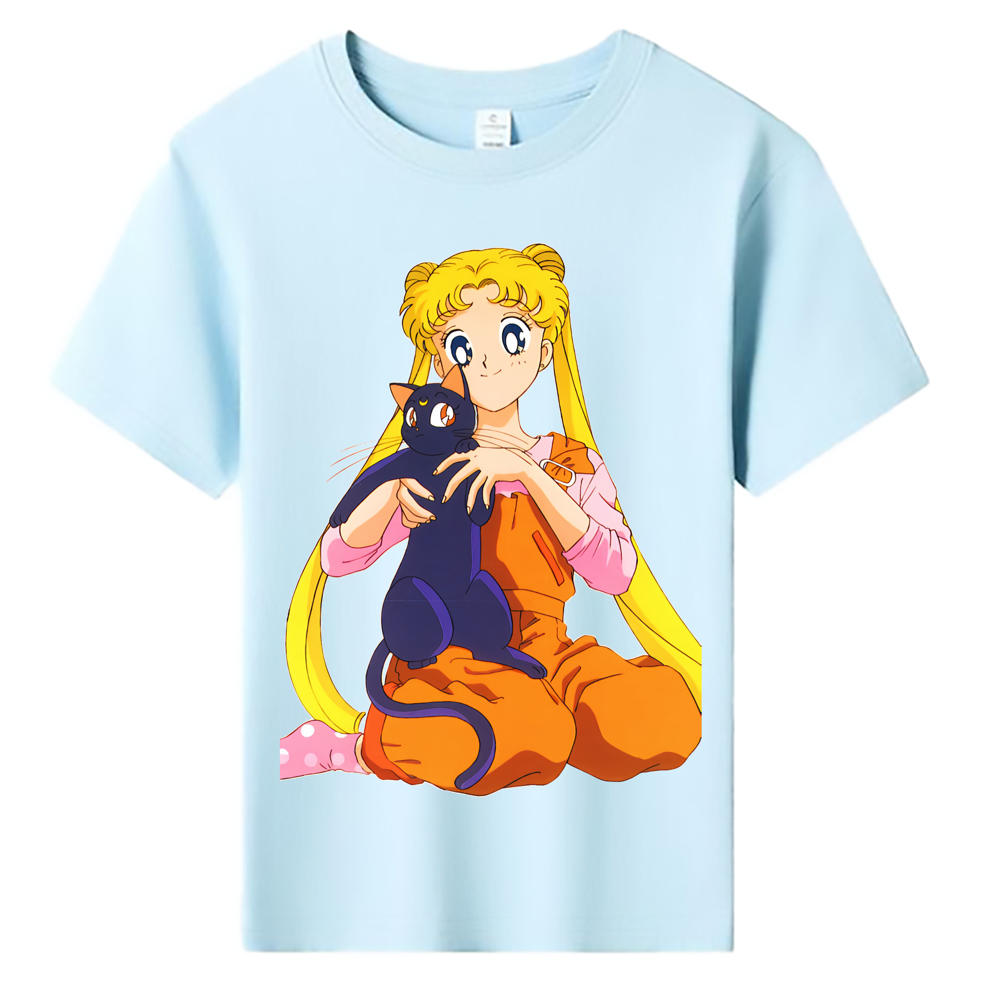 （画像用） 美少女戦士セーラームーン 愛野 美奈子 あいの みなこ Sailor Moon Aino Minako 綿100％キッズTシャツ（フロントプリント）